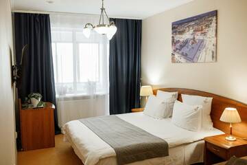 Двухместный номер с 1 кроватью в Гостинице Ямал