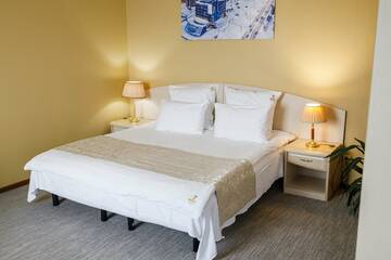 Семейный двухместный номер с 1 кроватью в Гостинице Ямал